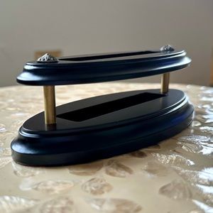 NWT Bombay Wooden Business Card Holder